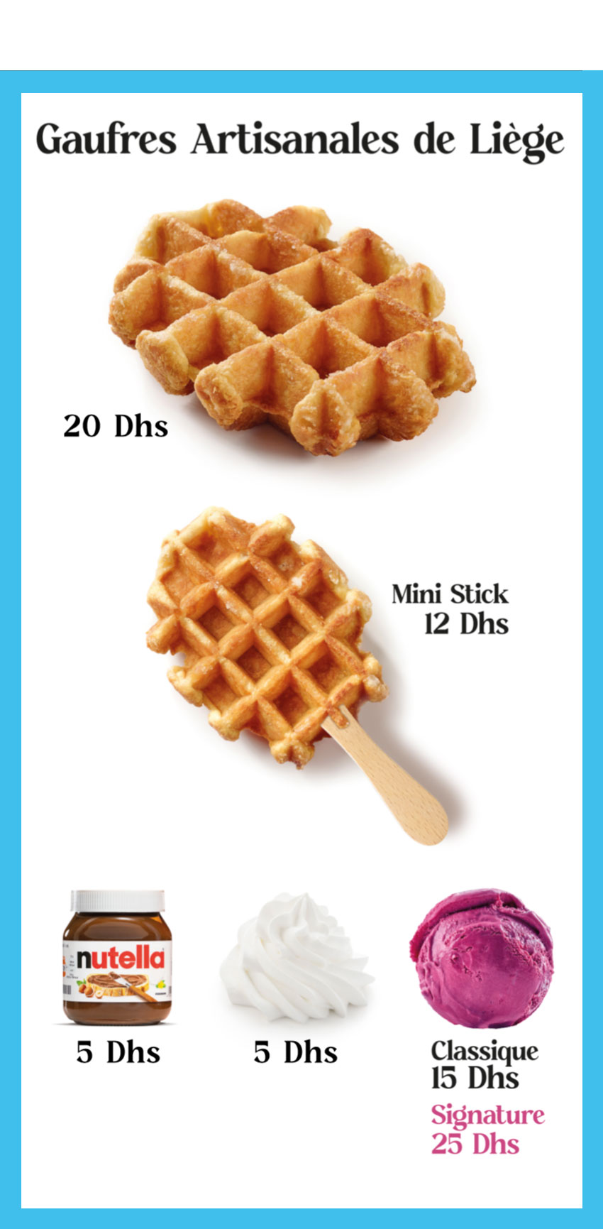 Gaufres Marrakech Oriental Legend