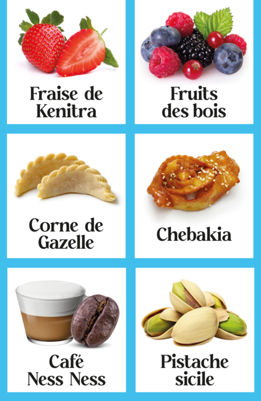 Glaces et sorbets Parfums Oriental Legend Marrakech