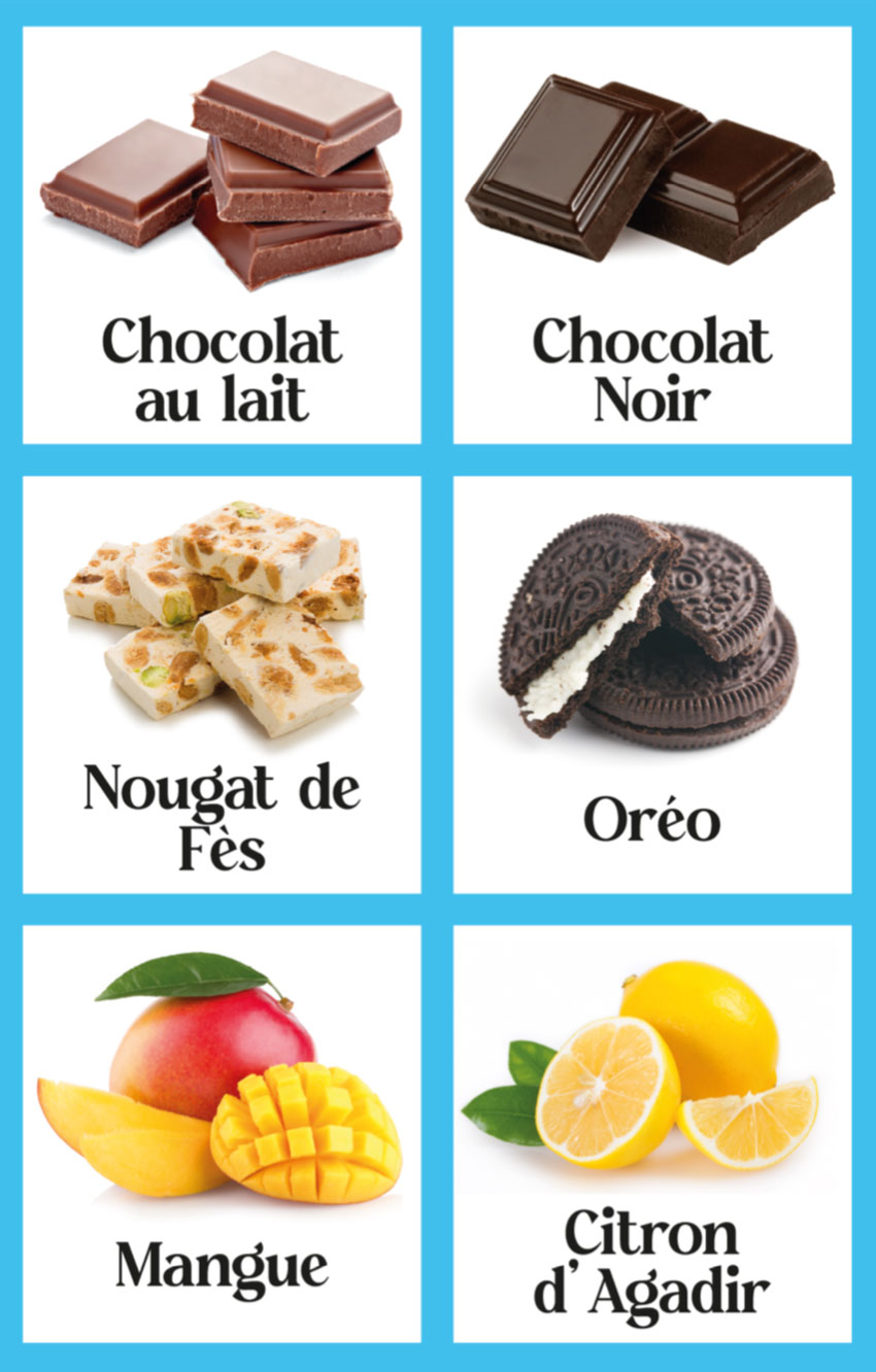 Glaces et sorbets Parfums Oriental Legend Marrakech